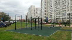 Площадка для воркаута в городе Москва №2439 Средняя Хомуты фото